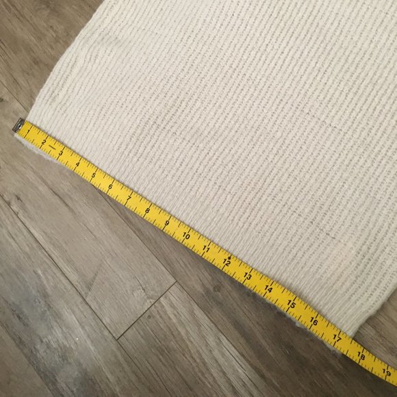 Casual Cream Cowl Neck Knit Sweater - Picture 8 of 14